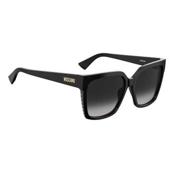 New MOSCHINO Black Butterfly MOS079/S 8079O Sunglasses Women - Picture 3 of 4